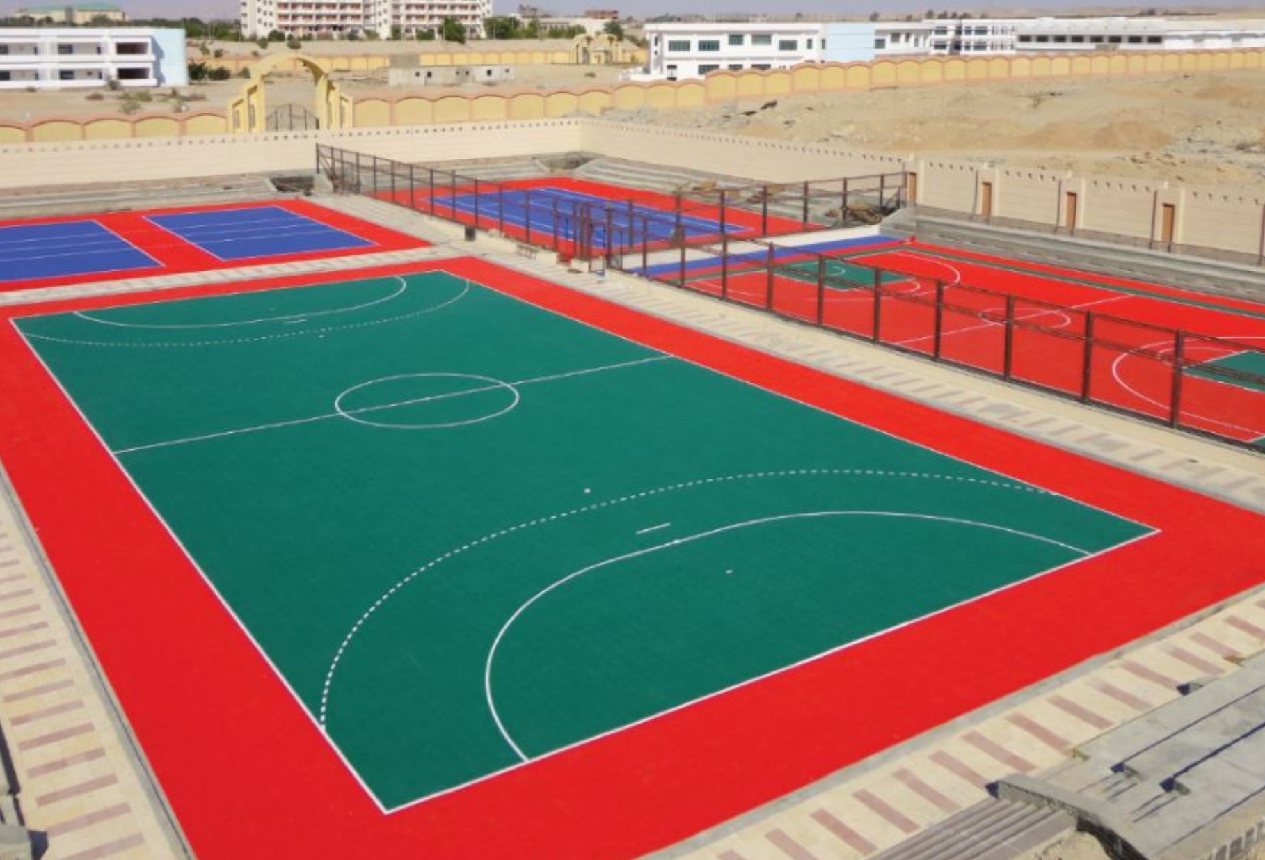 Backyard outdoor Futsal Courts - Sport Court of Oregon - Image 1