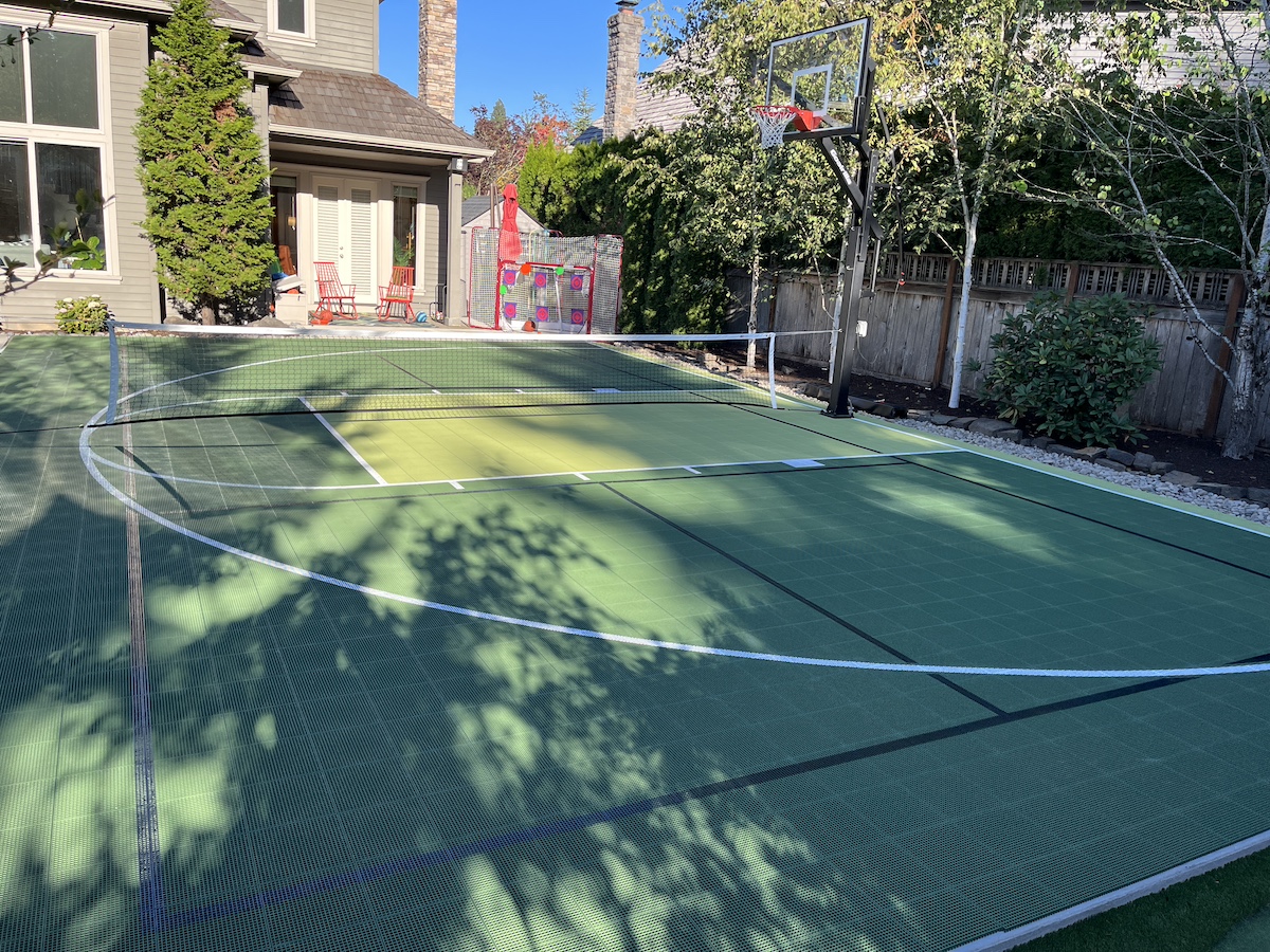 Basketball court Installation Photo 1