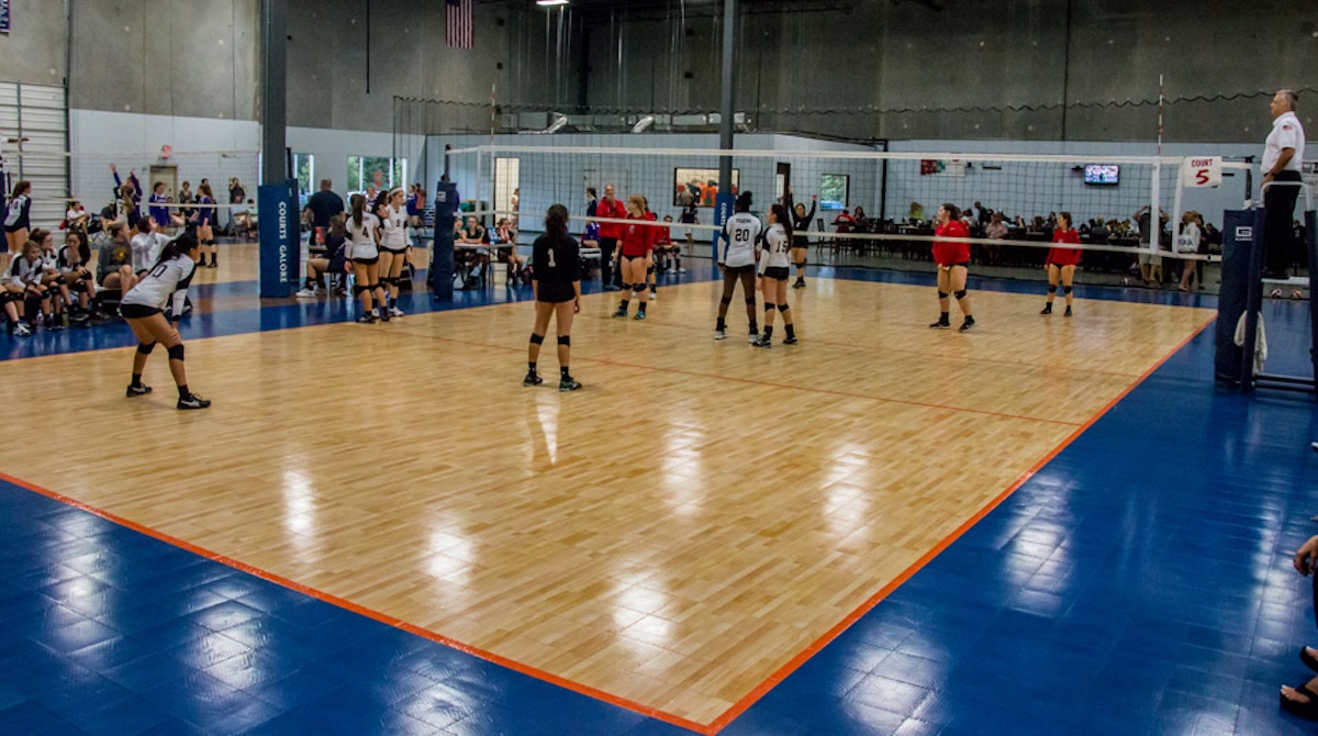 Sport Court of Oregon Indoor Volleyball Court Bend Oregon
