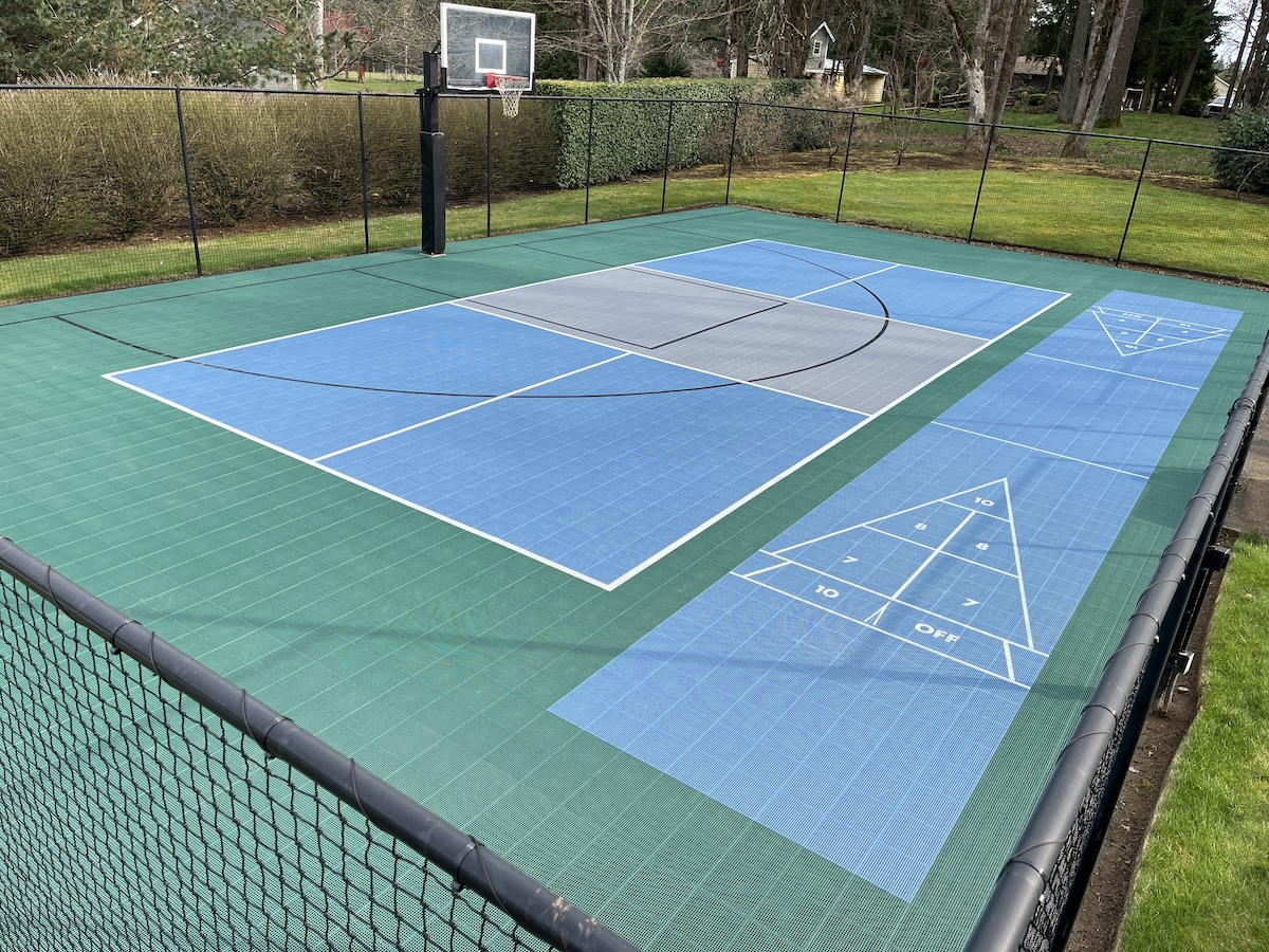 Sport Court of Oregon Multi Sport Court Portland Oregon