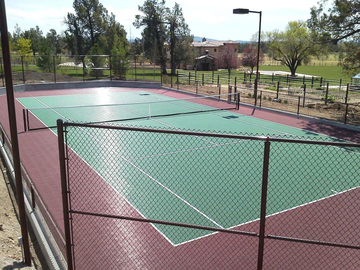 Sport Court of Oregon Outdoor Tennis Court Corvallis Oregon